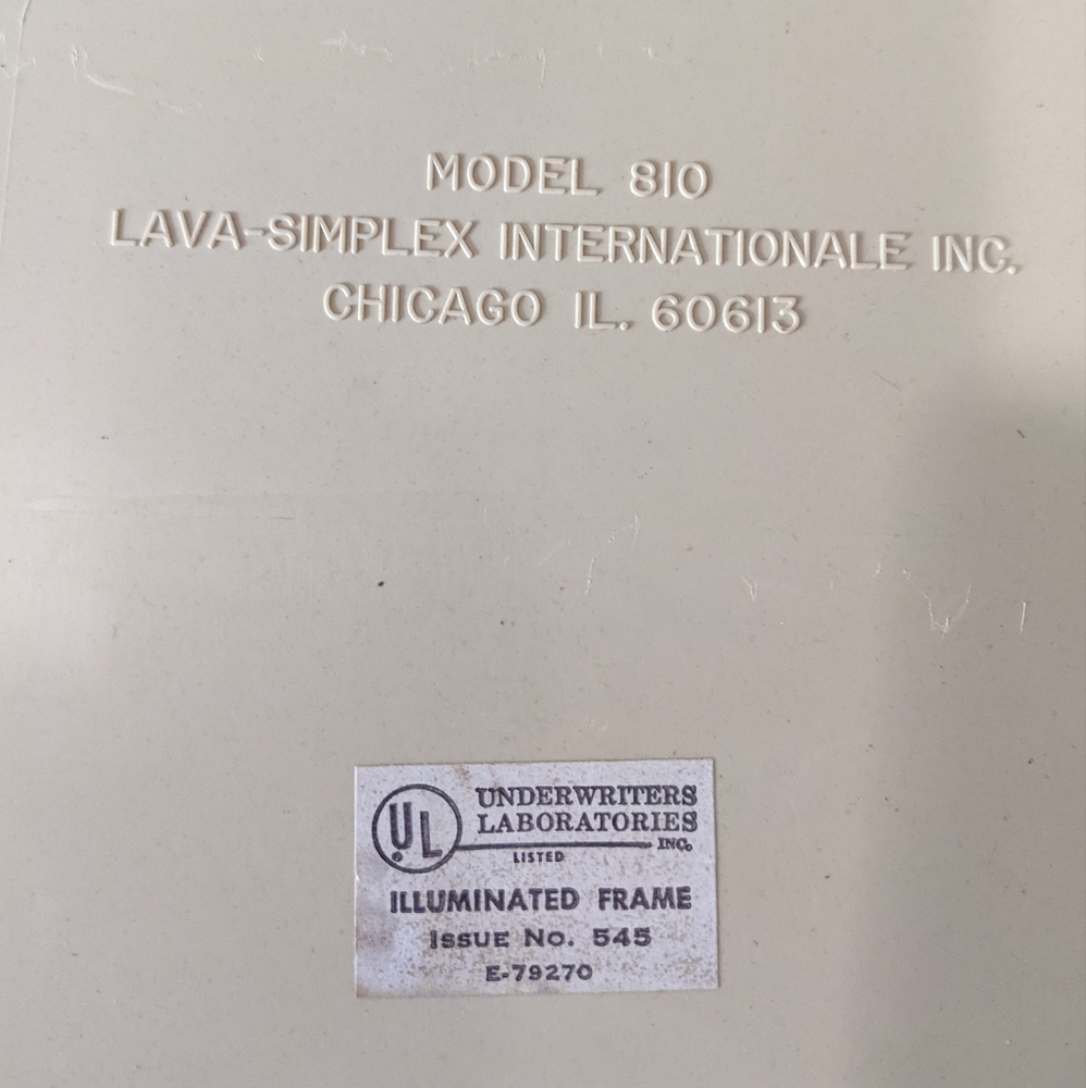 SOLD Vintage Underwriters Laboratories Illuminated Picture Frames 8x10 Set of 2 - Picture 6 of 10